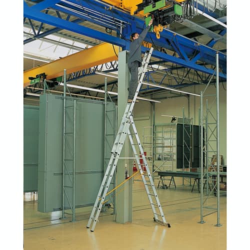 ZARGES 3-teilige Mehrzweck-Teleskopleiter Skymaster Plus X