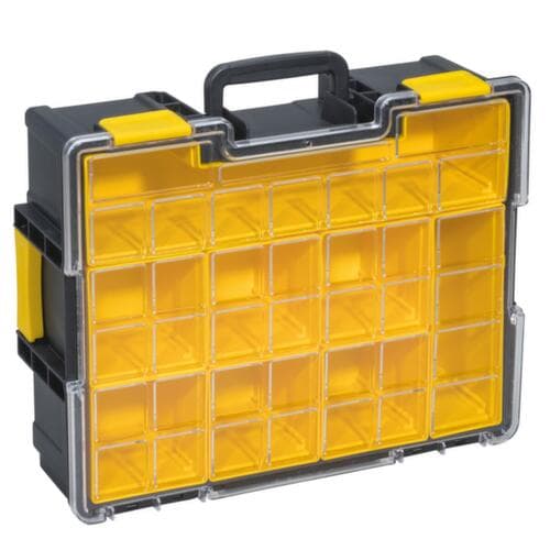 Allit Kleinteilekoffer EuroPlus Pro <K>, 8 Kästen, Polypropylen schwarz