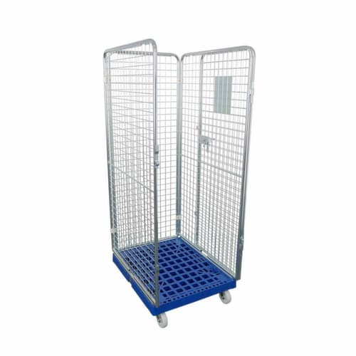 Sicherheitsrollbehälter rolltainer®, Traglast 500 kg, Länge x Breite 870 x 682 mm