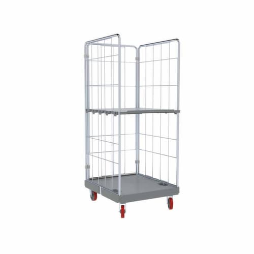 Hygiene-Rollbehälter rolltainer®, Traglast 500 kg, Länge x Breite 815 x 724 mm