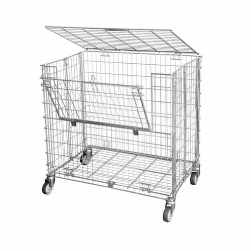 Faltbarer Ballwagen mit seitlicher Ladeklappe, Traglast 150 kg
