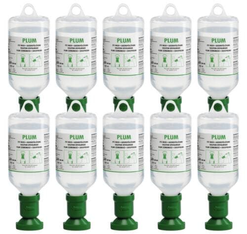 B-Safety Augenspülflasche BR 314 005, 10 x 500 ml Kochsalzlösung