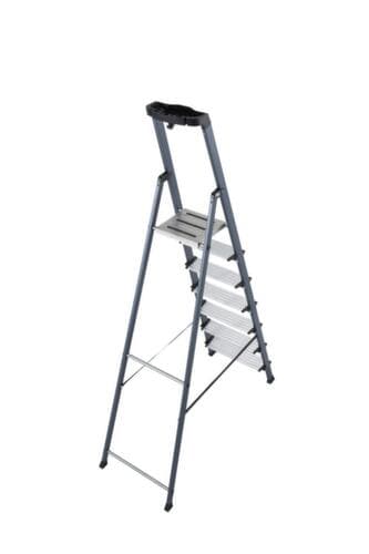 Krause Stufenstehleiter MONTO® Securo®, 7 rutschhemmend profilierte Stufen
