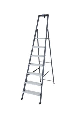 Krause Stufenstehleiter MONTO® Securo®, 7 rutschhemmend profilierte Stufen