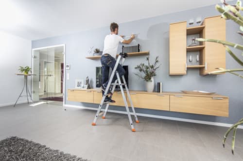 Krause Extrem rutschhemmende Stufenstehleiter MONTO® Solido®