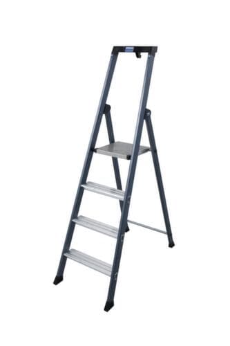 Krause Eloxierte Stufenstehleiter MONTO® SePro S®
