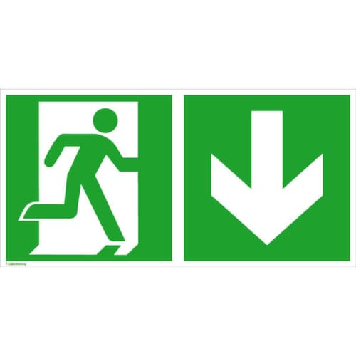 Fluchtwegschild SafetyMarking® PLUS Notausgang
