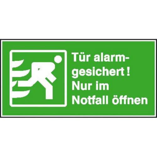 Fluchtweg-Kombischild