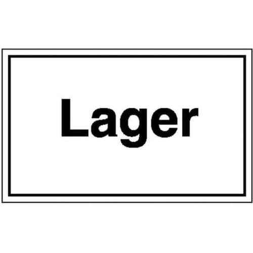 Hinweisschild SafetyMarking®, "Lager"