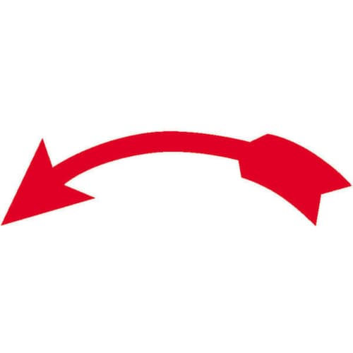 Richtungspfeil-Aufkleber SafetyMarking®, PVC