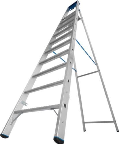 Krause Stehleiter STABILO® Professional, 10 Stufen mit R13-Belag