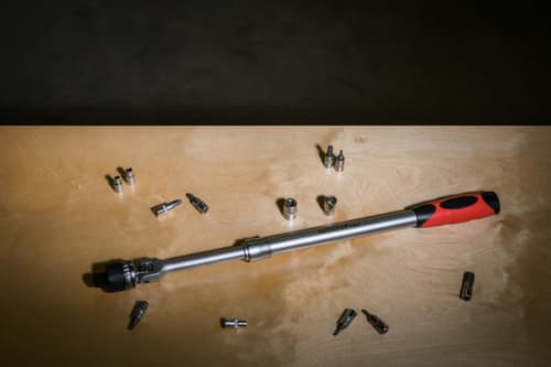 GEDORE R60110009 2K-Gelenk-Teleskopknarre 1/2 430-580 mm