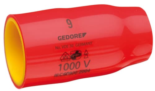 GEDORE VDE 30 14 VDE-Steckschlüsseleinsatz 3/8" 6-kant 14 mm