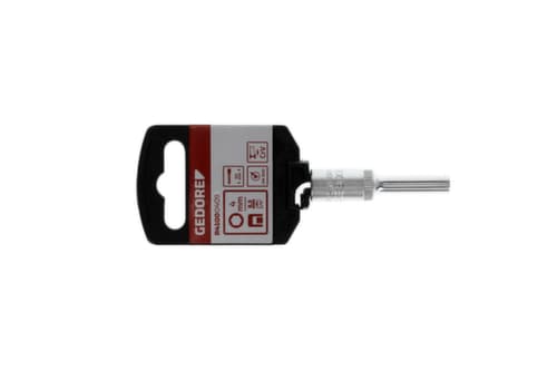 GEDORE R41000409 Steckschlüsseleinsatz 1/4" 6-kant 4 mm Länge 50 mm
