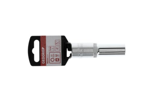 GEDORE R61001214 Steckschlüsseleinsatz 1/2" 6-kant 12 mm Länge 77 mm