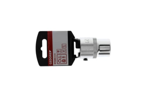 GEDORE R71002109 Steckschlüsseleinsatz 3/4" 6-kant 21 mm Länge 50 mm