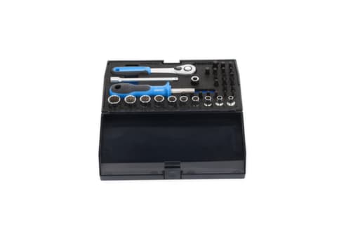 GEDORE D 20 KMU-20 Steckschlüssel-Satz 1/4" 37-teilig UD-IN-IS-PH-PZ-TX
