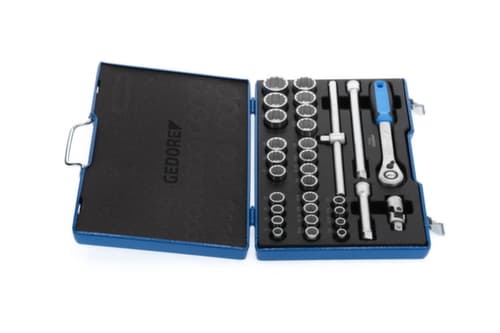 GEDORE D 19 XMAU-20 Steckschlüssel-Satz 1/2" 31-teilig