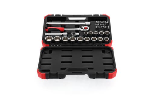 GEDORE R69013024 Steckschlüssel-Satz 1/2" 10-32mm 24-teilig
