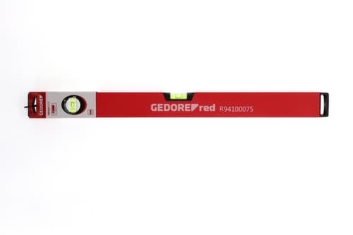 GEDORE R94100075 Wasserwaage 600mm 2x Libelle Aluminium