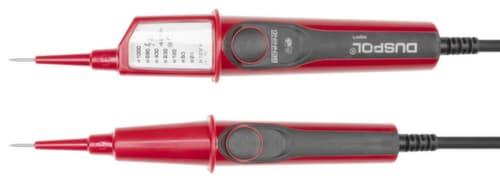 GEDORE VDE 4616 Spannungsprüfer 2-polig mit LED-Anzeige