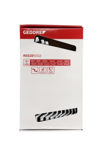GEDORE R01105012 Doppelringschlüssel Satz SW6-32 mm 12-teilig