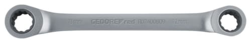 GEDORE R07400810 Doppelringratschenschlüssel gerade SW8x10 mm