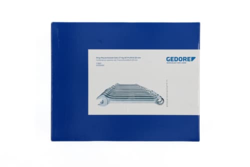 GEDORE 7-017 Ring-Maulschlüssel-Satz 17-teilig UD-Profil 6-22 mm