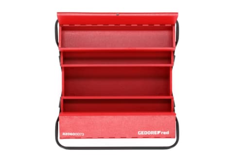 GEDORE RED R20600073 Werkzeugkasten 5 Fächer 535x225x330 mm