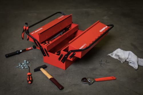 GEDORE RED R20600073 Werkzeugkasten 5 Fächer 535x225x330 mm