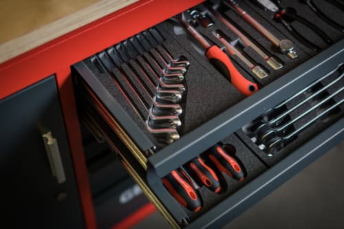 GEDORE R20400006 Werkstattwagen MECHANIC PLUS + 6 Schubladen 988x431x935 mm