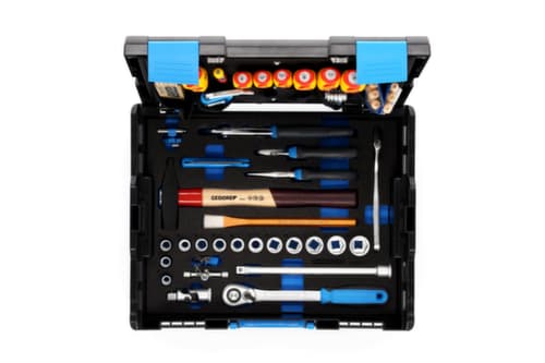 GEDORE 1100-01 L-BOXX 136 mit Sortiment Handwerker 58-teilig