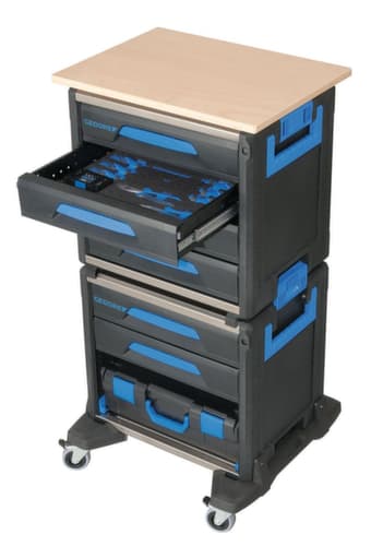 GEDORE 1110 WMW S-02 WorkMo B2 mit Werkzeugsortiment 72-tlg