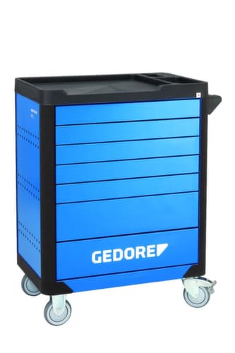 GEDORE WHL-L7-TS-147 Werkzeugwagen workster highline mit 147-teiligen Werkzeugsortiment