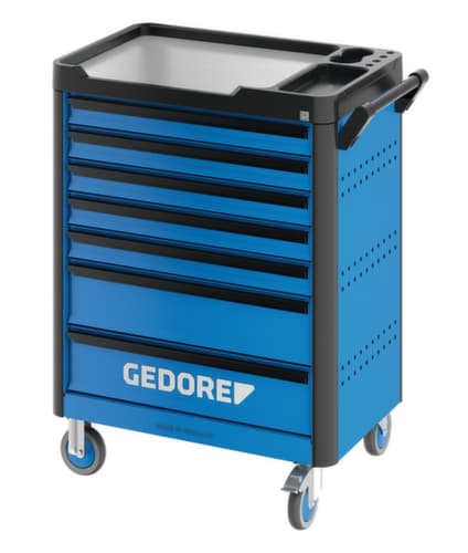 GEDORE WHL-L7-TS-147 Werkzeugwagen workster highline mit 147-teiligen Werkzeugsortiment