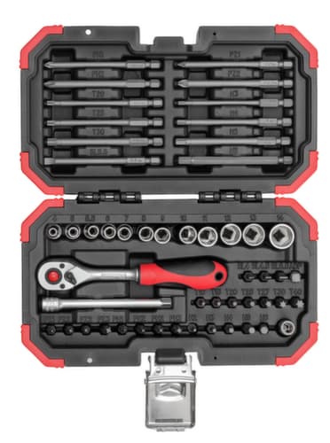 GEDORE R33003051 Bit-Satz 1/4 51tlg BMC