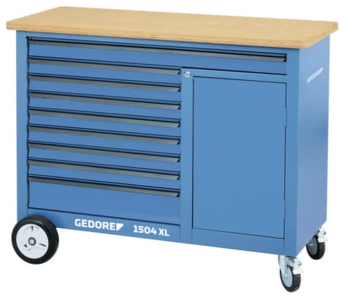 GEDORE 1504 XL 1710 Rollwerkbank 1,25 m breit