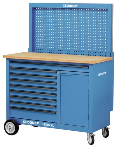 GEDORE 1504 XL 1710 Rollwerkbank 1,25 m breit