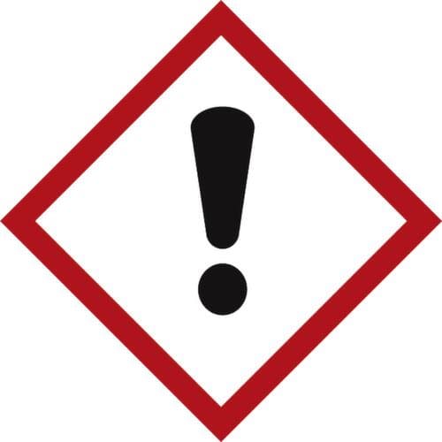 Gefahrensymbol, Aufkleber