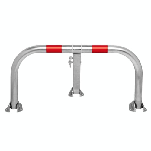 Umlegbarer Parkbügel SESAM, Höhe 455 mm, zum Aufdübeln
