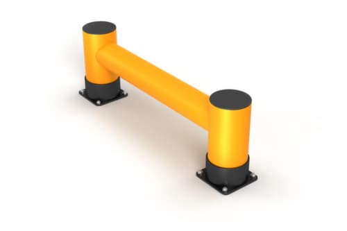 a.m.p.e.r.e. Regalschutz-Planke Rack Mammut®, Höhe x Länge 400 x 1200 mm
