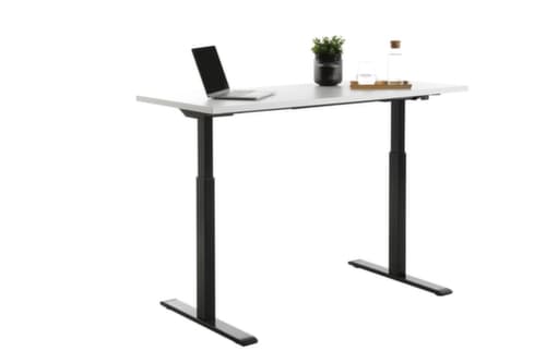 Topstar Elektrisch höhenverstellbarer Schreibtisch E-Table Smart mit T-Fußgestell