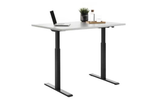 Topstar Elektrisch höhenverstellbarer Schreibtisch E-Table Smart mit T-Fußgestell