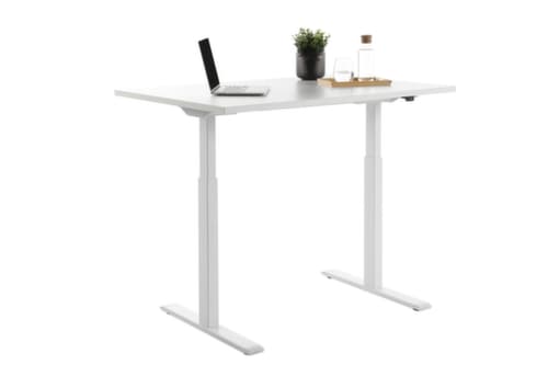 Topstar Elektrisch höhenverstellbarer Schreibtisch E-Table Smart mit T-Fußgestell