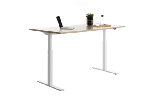 Topstar Elektrisch höhenverstellbarer Schreibtisch E-Table Smart mit T-Fußgestell