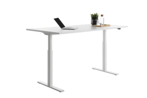 Topstar Elektrisch höhenverstellbarer Schreibtisch E-Table Smart mit T-Fußgestell