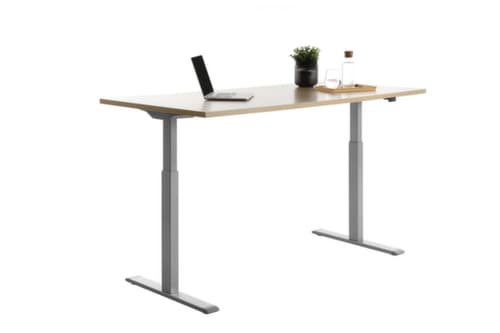 Topstar Elektrisch höhenverstellbarer Schreibtisch E-Table Smart mit T-Fußgestell