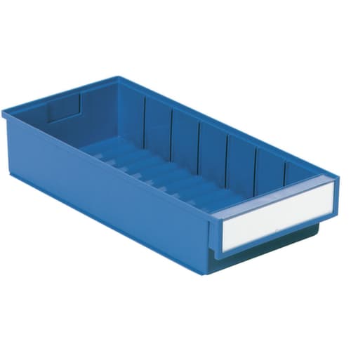 Treston Kleines Lagermagazin, 8 Schublade(n), RAL7035 Lichtgrau/blau
