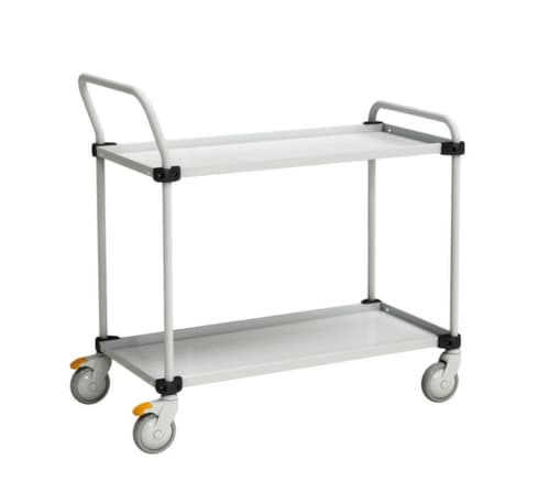 Treston ESD-Tischwagen 1000x530 mm, Traglast 150 kg, 2 Etagen