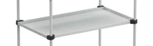 Treston ESD-Tischwagen 1000x530 mm, Traglast 150 kg, 2 Etagen